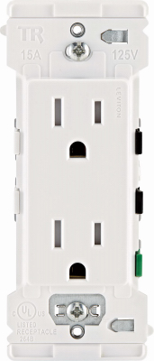 15A WHT EDGE TMP OUTLET