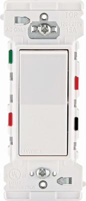 WHT 15A RES 3WAY SWITCH