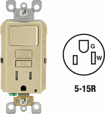 IV TAMPER GFCI SWITCH