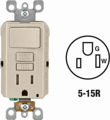 LTAL TAMPER GFCI SWITCH