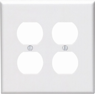 WHT 2GRECMDWY WALLPLATE