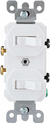 WHT DUPLEX SWITCH