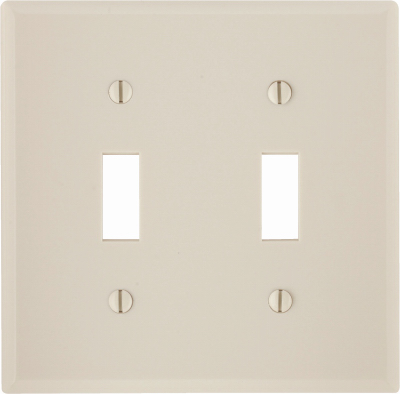 LT ALM 2-TGL WALLPLATE