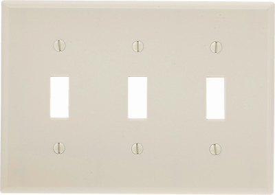 LT ALM 3-TGL WALLPLATE
