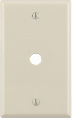 LT ALM TV/PHN WALLPLATE