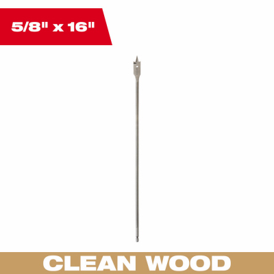 5/8x16 Spade Bit