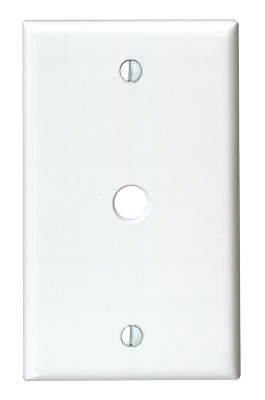 WHT PHONE WALL PLATE