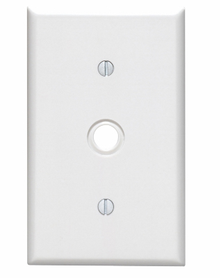 WHT PHONE WALL PLATE