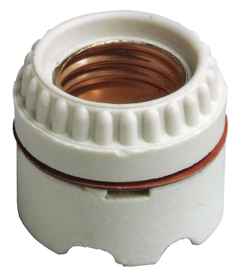 PORCELAIN LAMPHOLDER