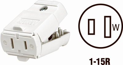 WHT CORD CONNECTOR