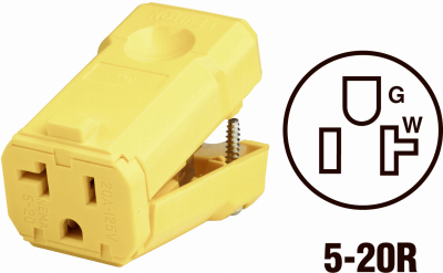 20A GRND CORD CONNECTOR