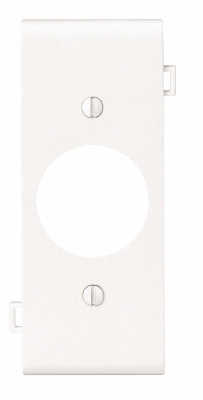 WHT SINGLE CENTER PLATE