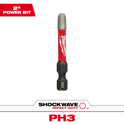 2" #3 Phillips PWR Bit