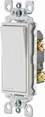 10PK WHT DECORA SWITCH