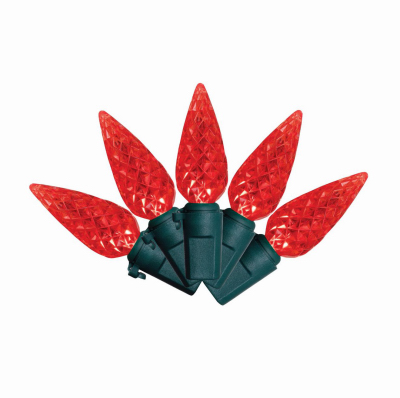 100 RED Vib C6 Lights