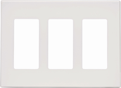 3G WHT SNPON WALLPLATE
