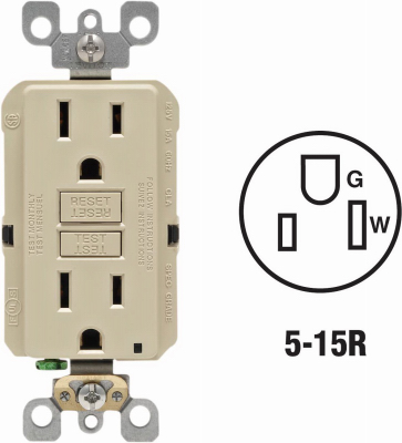 15A IV S/T GFCI OUTLET