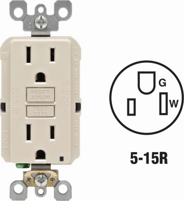 15A LALM S/TGFCI OUTLET