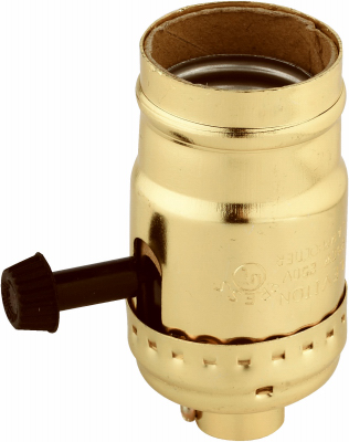 TURN KNOB LAMP SOCKET