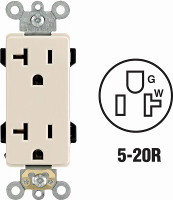 LT ALM DUPLEX OUTLET