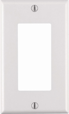 WHT 1GNG ANTI WALLPLATE