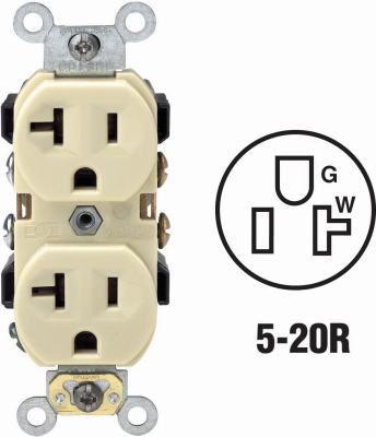 20A IVORY OUTLET