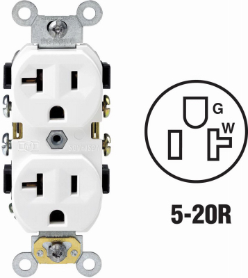 WHITE 20A OUTLET