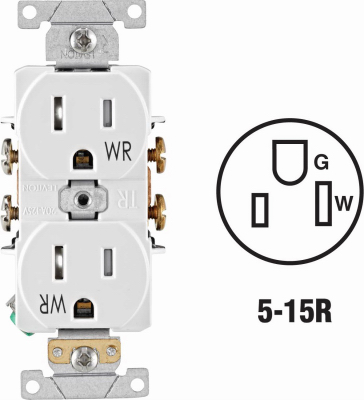 15A WH WTHRRESIS OUTLET