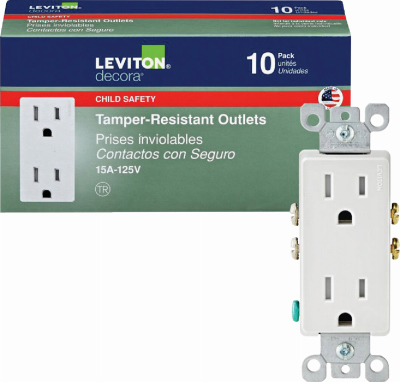 10PK 15A WHTTRDP OUTLET