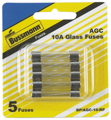 5PK 10A Ferrule Fuse