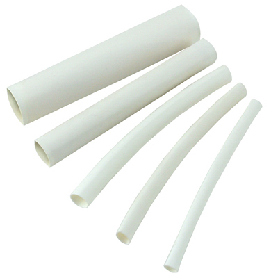 1/4-1/8 WHT Heat Tubing