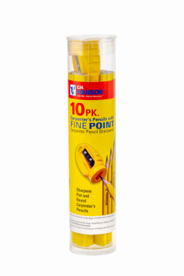 10PK Pencil/Sharpener