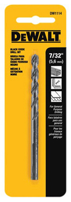 7/32" BLK Oxide Bit, 2/Pack