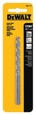 17/64" BLK Oxide Bit, 2/Pack