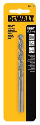 19/64" BLK Oxide Bit, 2/Pack