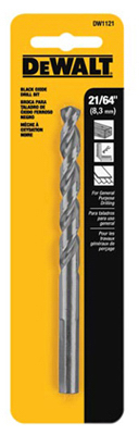 21/64" BLK Oxide Bit, 2/Pack