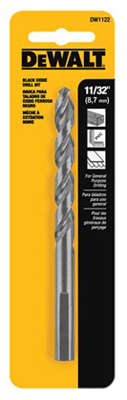 11/32" BLK Oxide Bit, 2/Pack