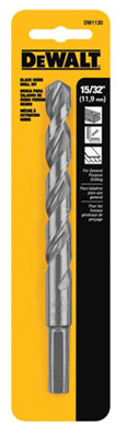 15/32" BLK Oxide Bit, 2/Pack