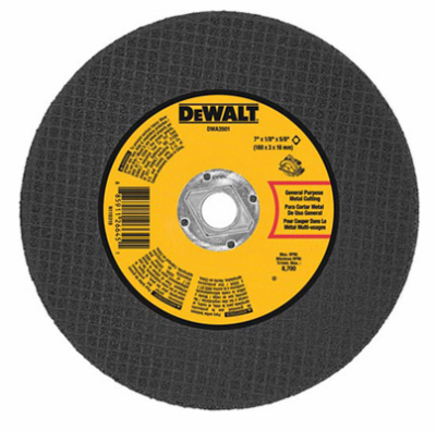 7x1/8x5/8 Abras Wheel, 25/Pack