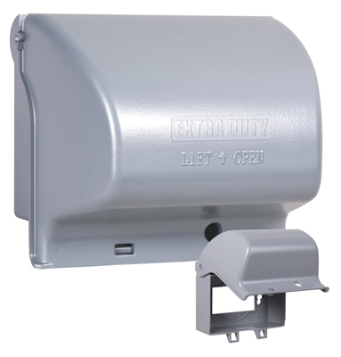 GRY MTL Horiz Out Cover