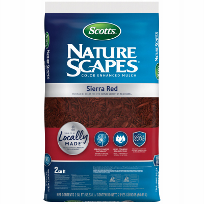 2CUFT Adv Col RED Mulch