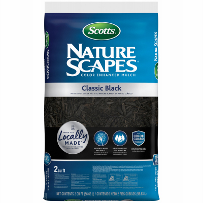 2CUFT Adv Col BLK Mulch