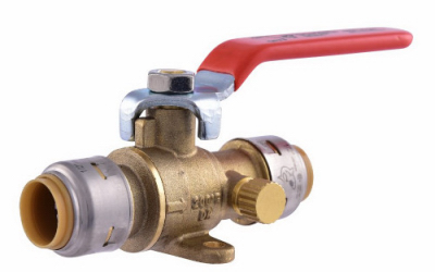 1/2" Ball Valve & Drain