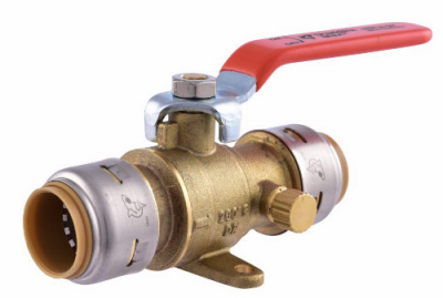3/4" Ball Valve & Drain
