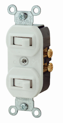 WHT 1POLE/3-WAY SWITCH