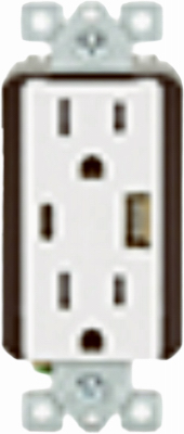 WHT 15A USB A/C OUTLET