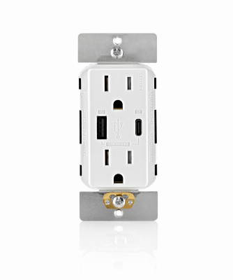 WHT 15A USB A/C OUTLET