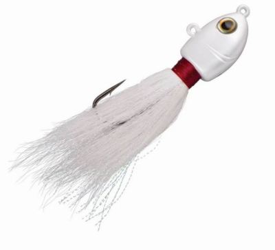 1/2OZ WHT Bucktail Jig