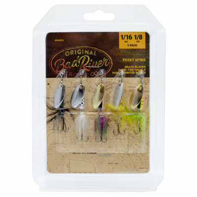5PK 1/8OZ Spinner ASST