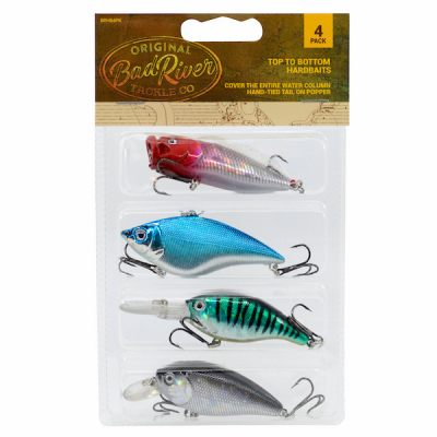 4PK MED ASSTD Hardbait